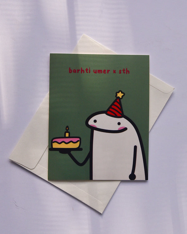 Birthday funny card | Illustrated Greeting Card