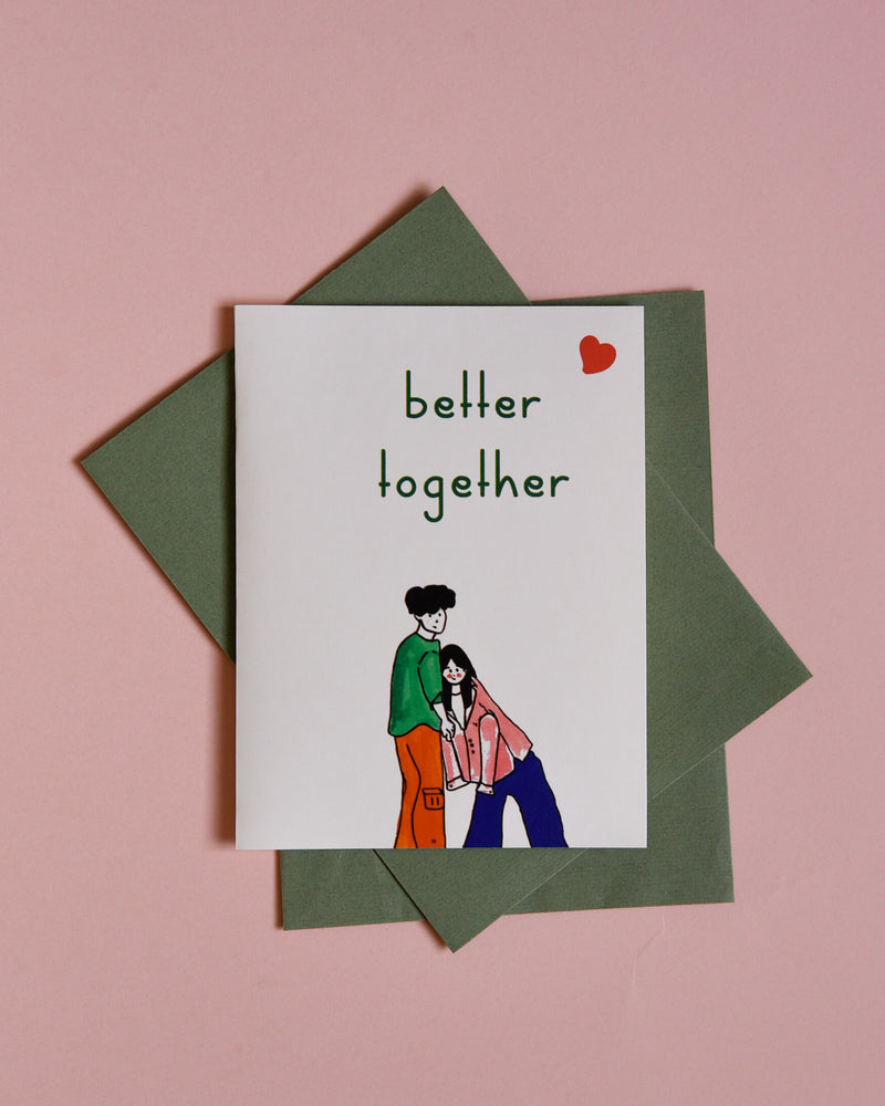 Better Together | Illustrated Greeting Card