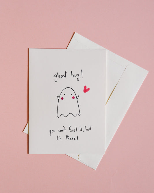 Ghost Hug | Illustrated Greeting Card